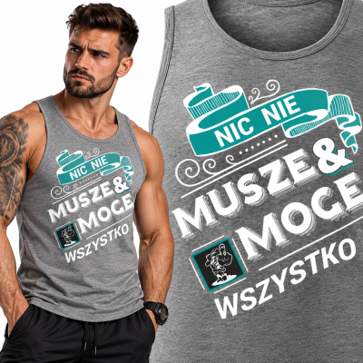 LONGSEEVE ŚMIESZNY NIC NIE MUSZE